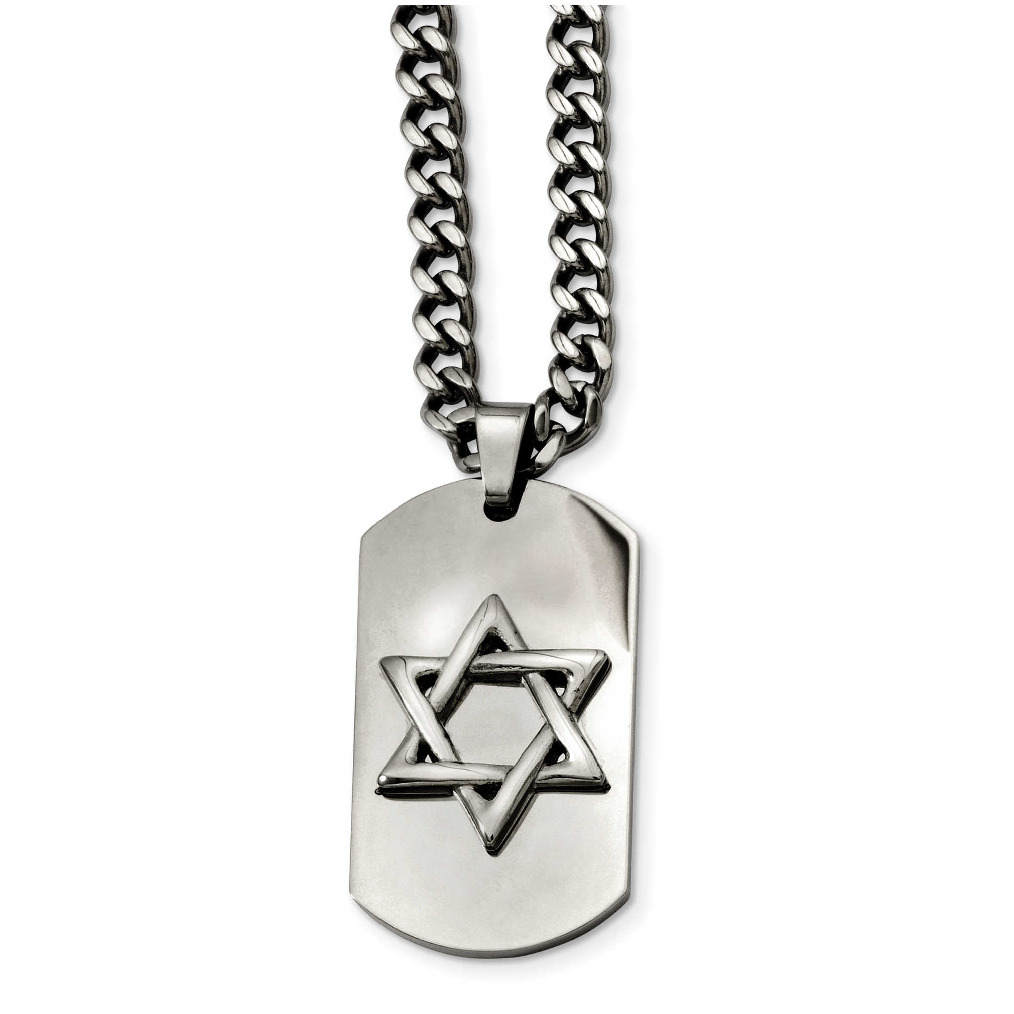 Star of outlet david dog tag