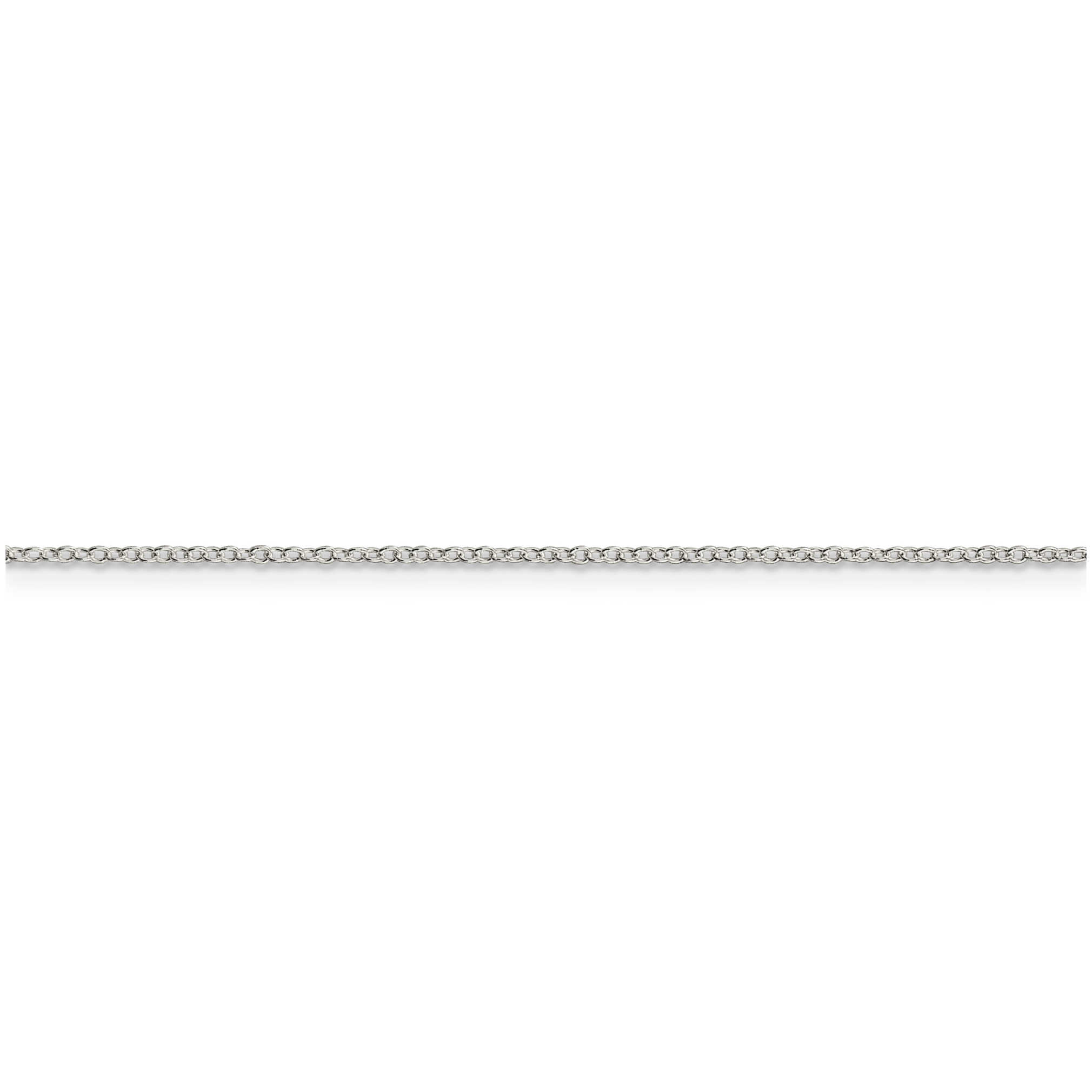 Sterling Silver 20-Inch Cable Necklace Chain