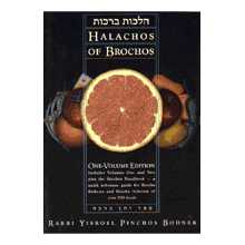 The Halachos Of Brochos
