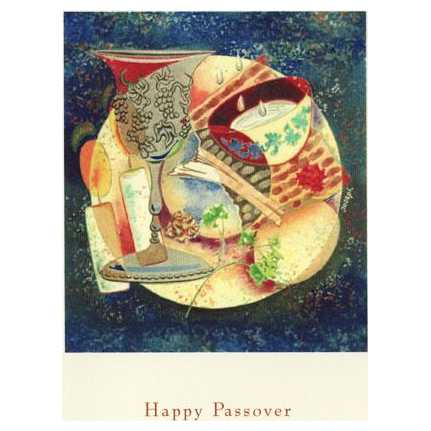 The Passover Celebration - Box Of 10 Cards -Perfect For Passover