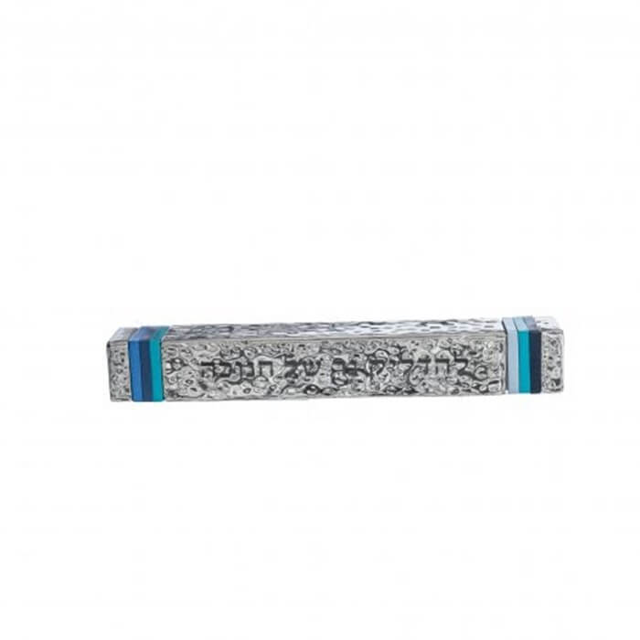 Travel Square Hanukkah Menorah - Blue