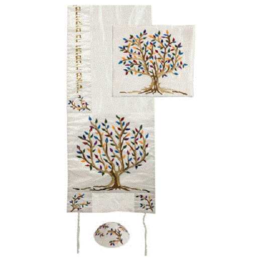Tree Of Life Tallit Set By Yair Emanuel