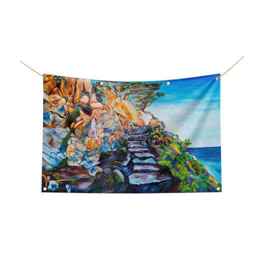Song of Ascent - Aliza Marton - Sukkah Tapestry