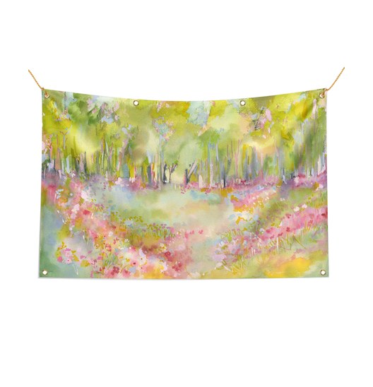 Lost in the Blossoms - Chaya Toron - Sukkah Tapestry