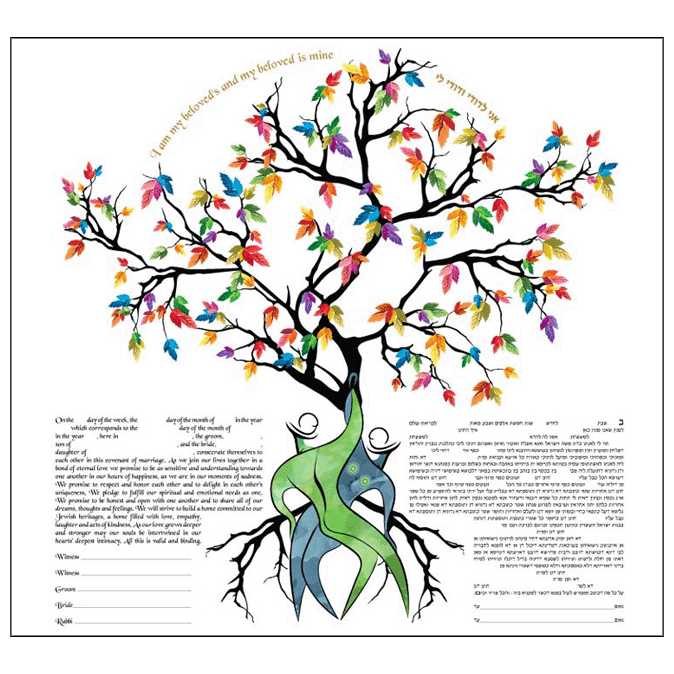 Under The Love Tree Ketubah