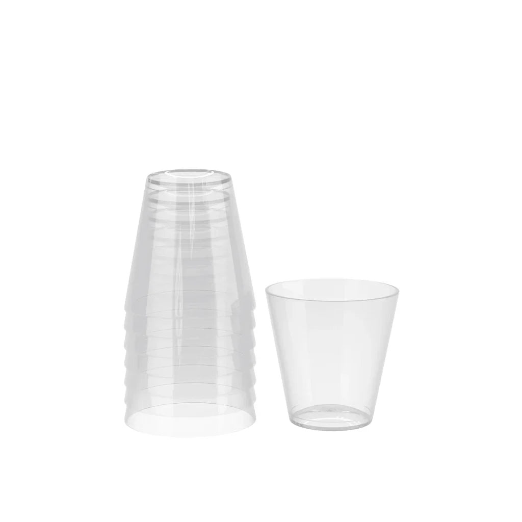 2 Oz. Clear Plastic Shot Glasses | 200 Count