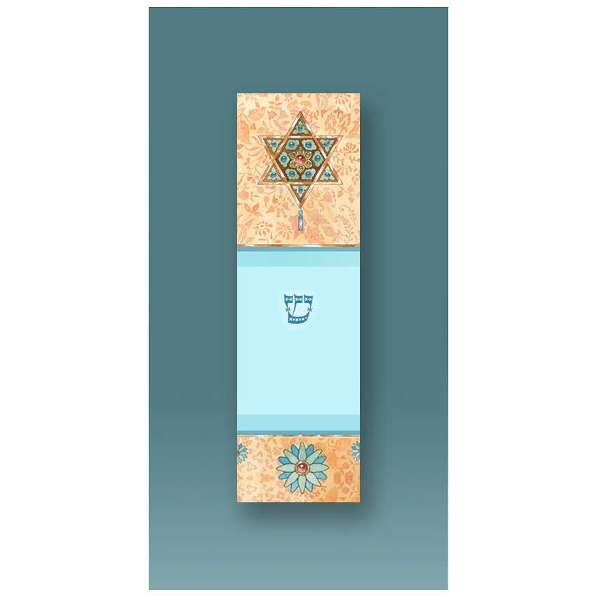 Victorian Star Car Mezuzah Case By Mickie Caspi