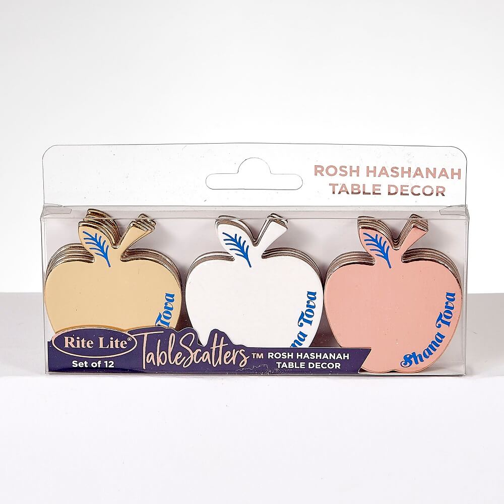 Shana Tova Tablescatters, 12 Foiled Apples