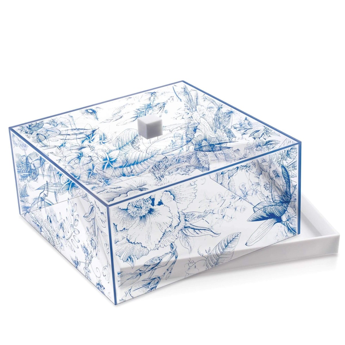 Waterdale Collection French Toile Cake Dome