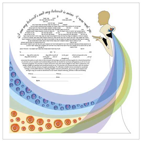 Wedding March Ketubah