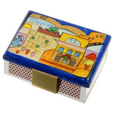 Western Wall Matchbox Cover