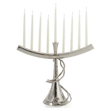 Wisteria Menorah -Perfect For Hanukkah