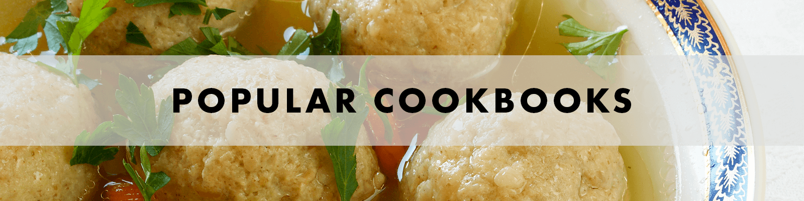 Popular jewish kosher cookbooks