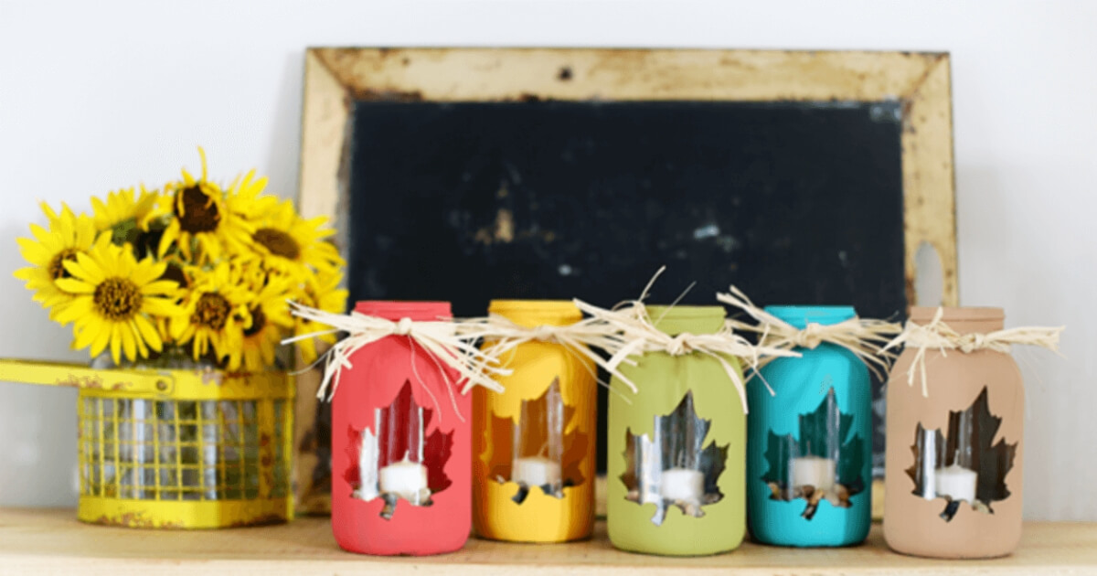 Autumn Mason Jars