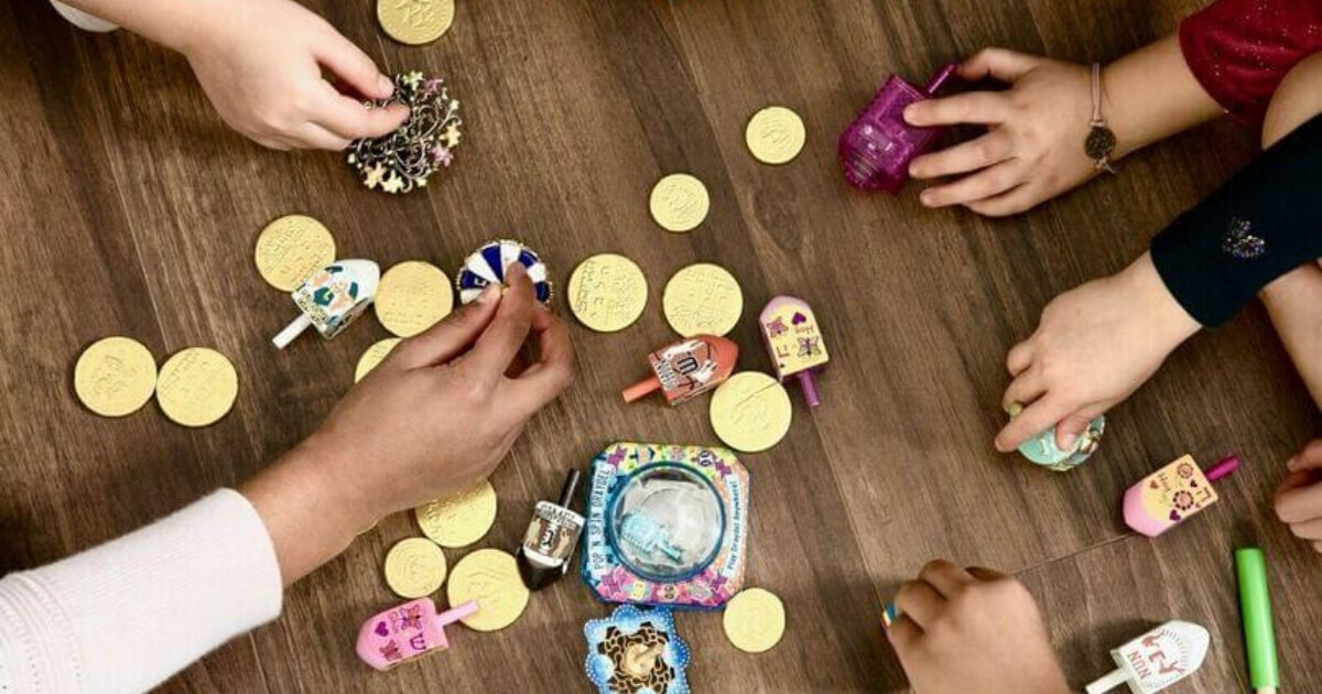 spinning the dreidel